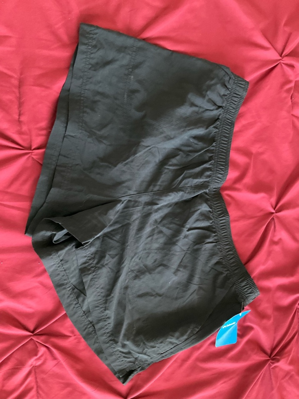 Columbia Black Elastic Waist Pull-On Shorts